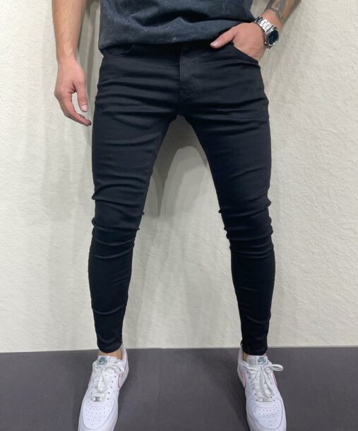Jeans skinny noir homme - Mode urbaine