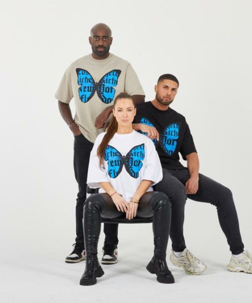 T shirt papillon - t shirt butterfly - Mode urbaine