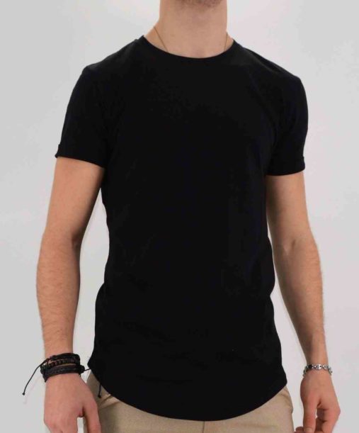 Tee shirt homme - tee shirt oversize noir - Mode Urbaine
