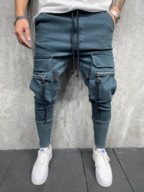 Pantalon cargo - Jogger pants navy - Mode urbaine