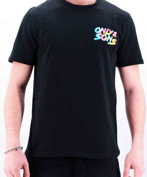 OnsBatik T shirt noir homme - Mode urbaine