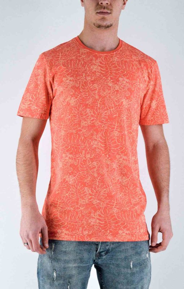 Only&sons - t shirt Orange tee shirt