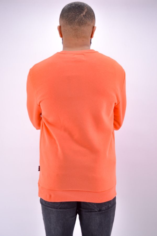 Pull homme - sweat orange homme - Mode urbaine