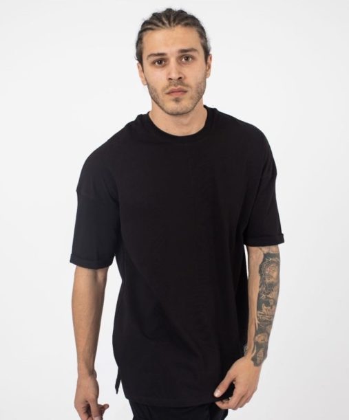 tee shirt oversize noir