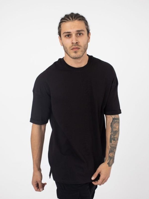 tee shirt oversize noir