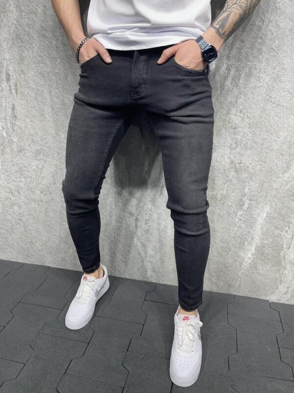 jean skinny noir homme - Mode urbaine b6140