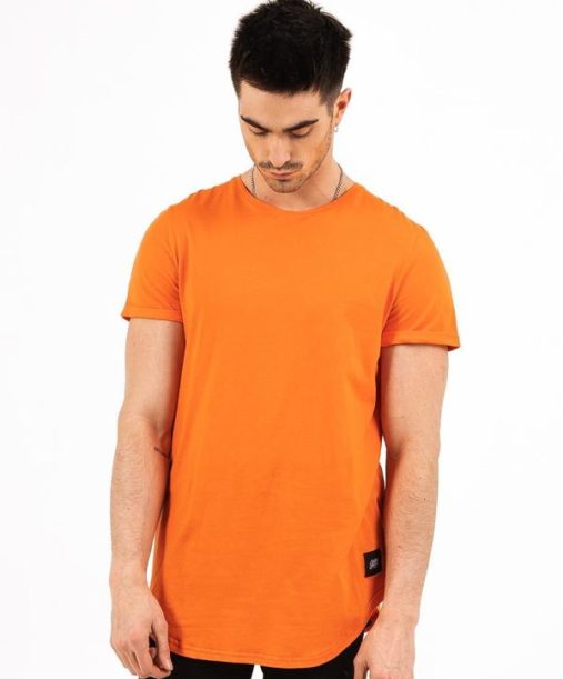 Sixth June - T shirt Sixth June orange - Mode urbaine