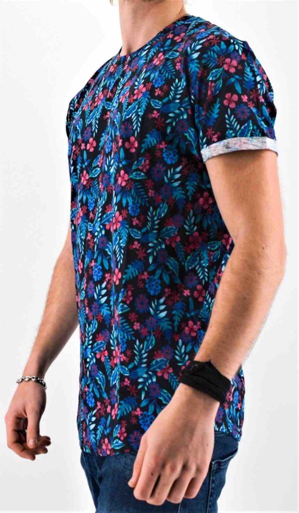 T shirt à fleur homme - Mode urbaine