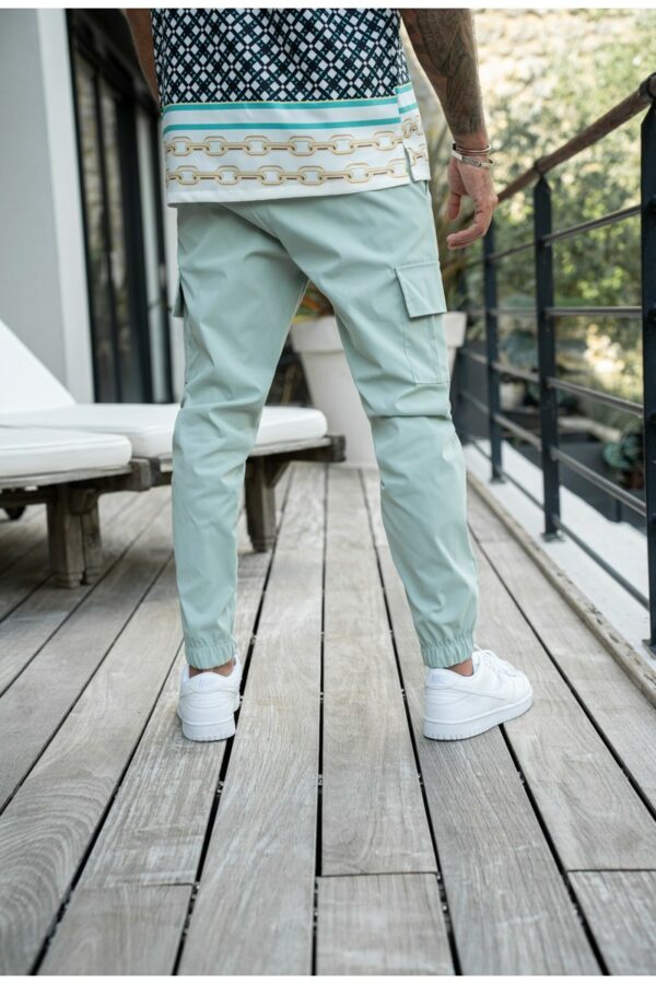Pantalon cargo | Jogger pants | Mode urbaine 60053 vert