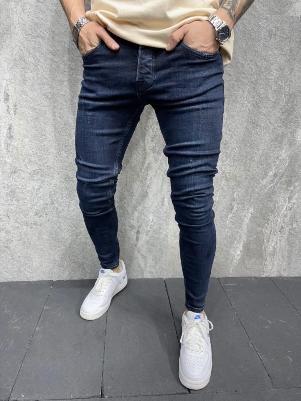 jeans skinny bleu brute B6661 | Mode urbaine