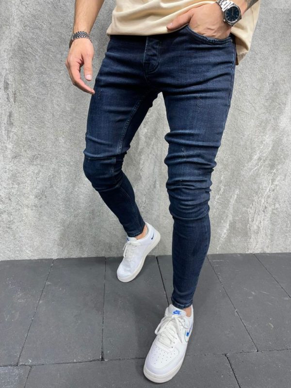 jeans skinny bleu brute B6661 | Mode urbaine