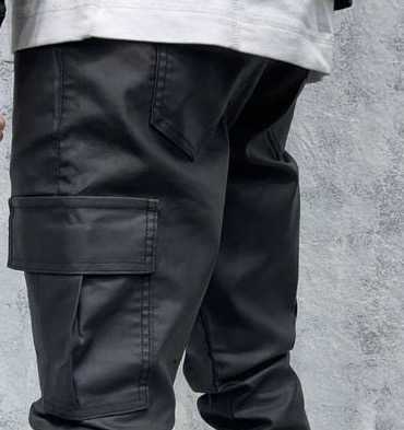 Pantalon simili cuir | Jogger simili cuir | Mode urbaine ES8099
