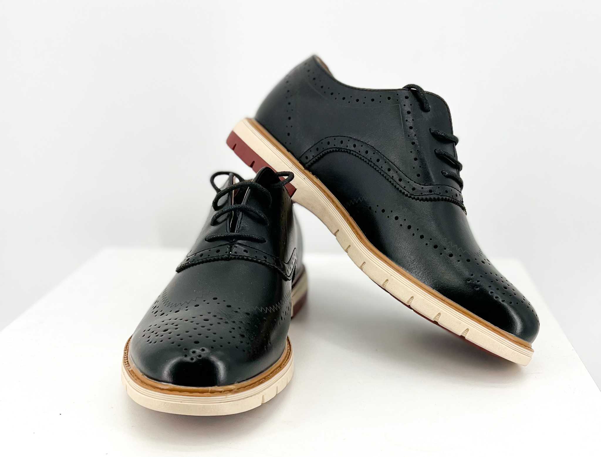 Chaussures Chaussures de travail Richelieu NOAH Richelieu noir style d\u00e9contract\u00e9 