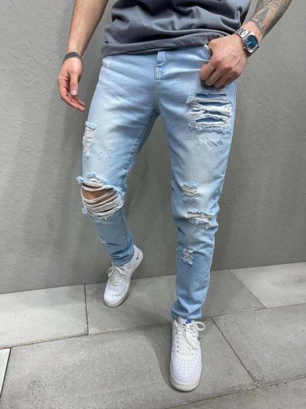 jeans large homme 8192 | Mode urbaine