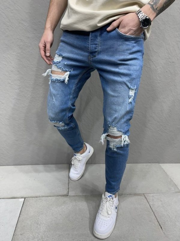 jeans slim homme pas cher b6834 | Mode urbaine