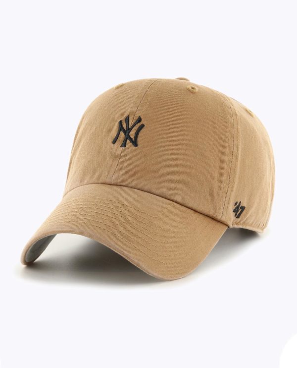 Casquette NY Yankees Kaki - Mode urbaine 47 CAP MLB N.Y. YANKEES BASE RUNNER CLEAN UP KHAKI_6