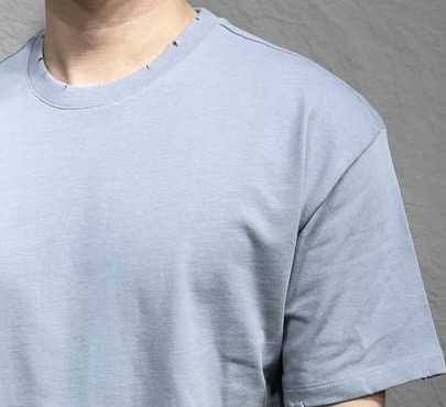 T-shirt oversize homme - Mode urbaine FT6112 GRIS