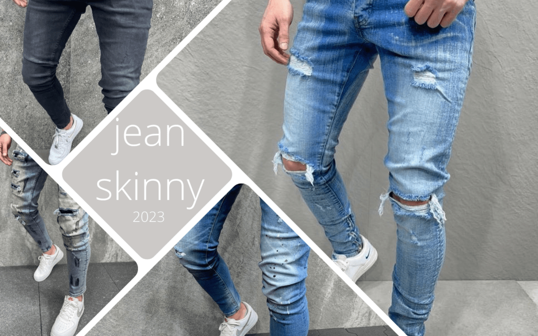 jean skinny homme 2023 | Mode urbaine