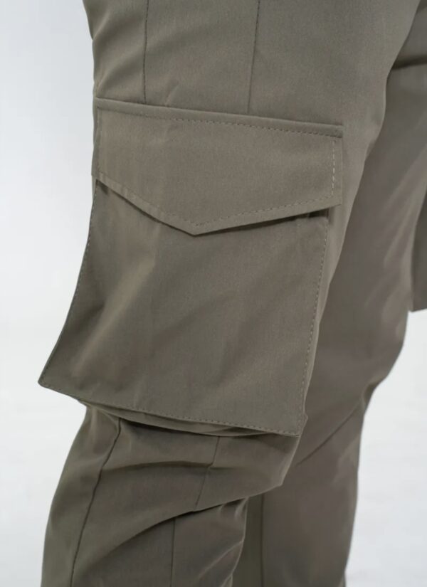 Pantalon cargo homme – Mode urbaine pantalon cargo à pression kaki